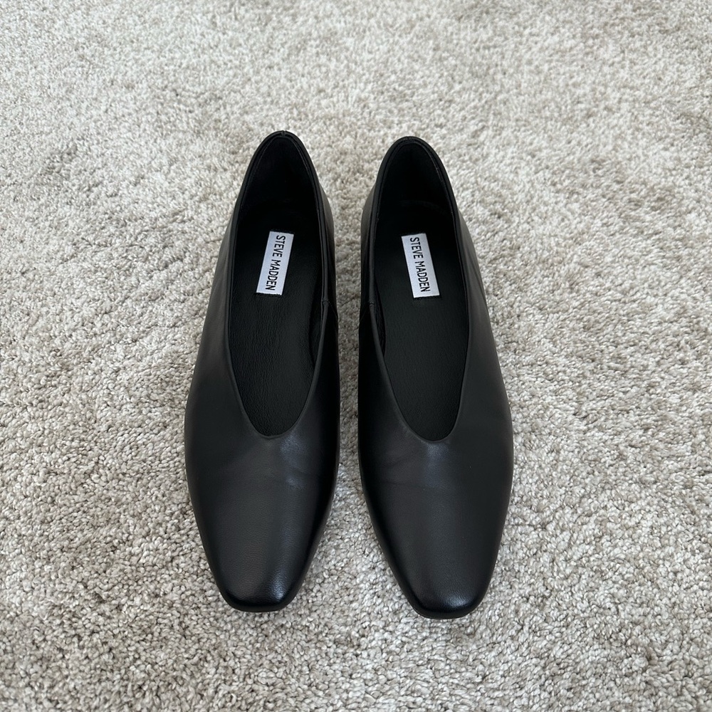 Steve Madden Prima Tailored Pointed-Toe Flats size 8.5